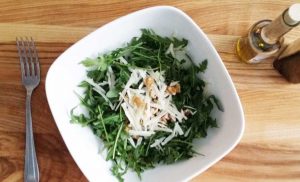 rucola salade met Parmezaanse kaas